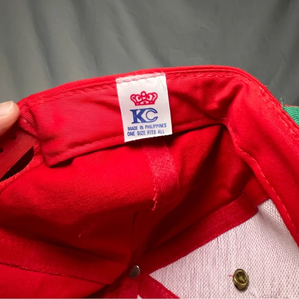 Vintage 1996 Atlanta Olympics Coca-Cola Snapback Hat Red Torch‎ Relay Pin USA